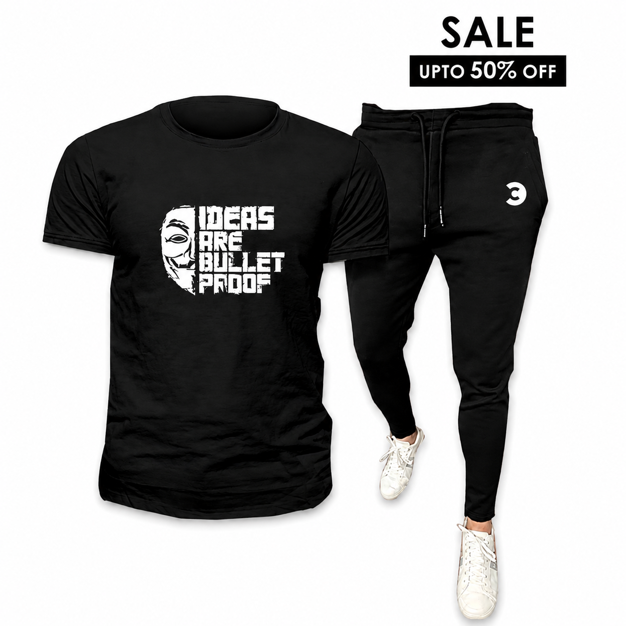 Ideas Are Bullet Proof Men’s Track Suit